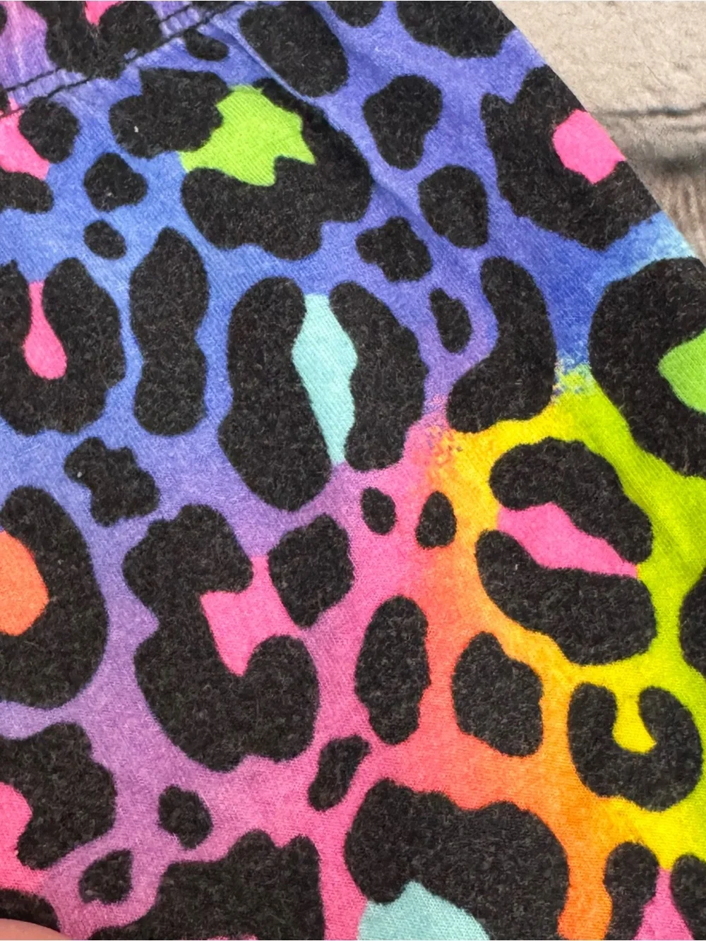 Little Snuggles Multi-Color Cheetah Pattern Bamboo Pajama Set